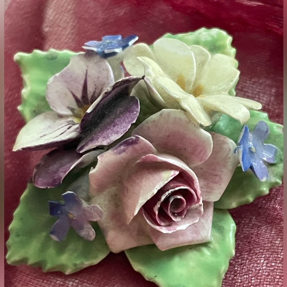 Porcelain Brooch